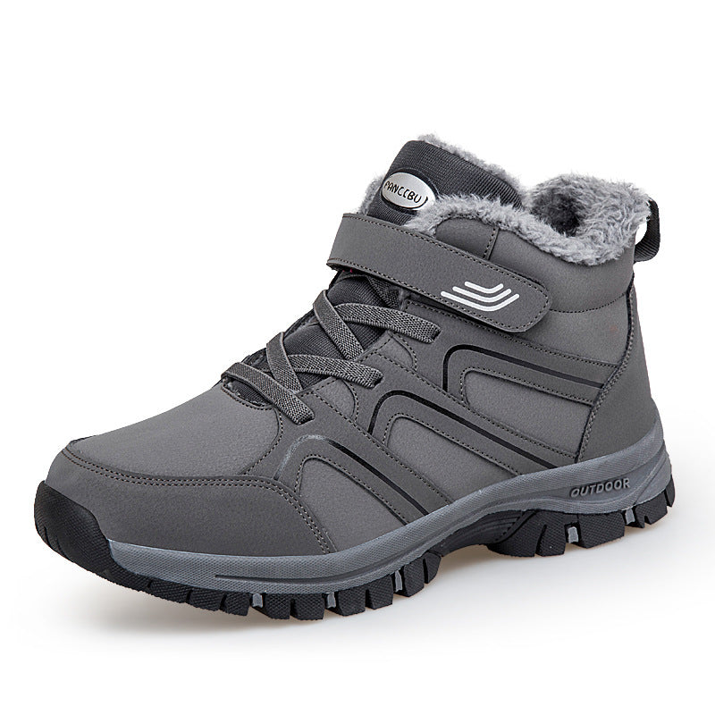 Wasserdichte Leder-Gehschuhe für Senioren
