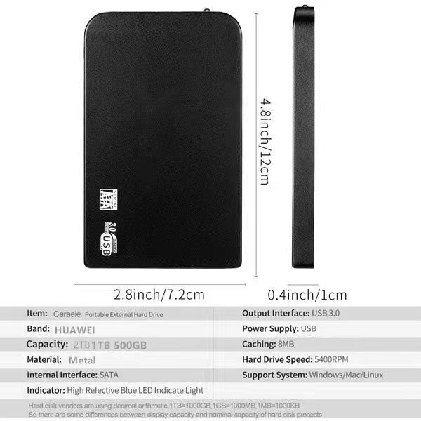 USB3.0 Externe SSD – Hohe Geschwindigkeit