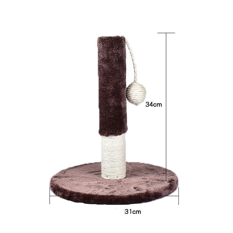 Katzenbaum mit integriertem Kratzstamm