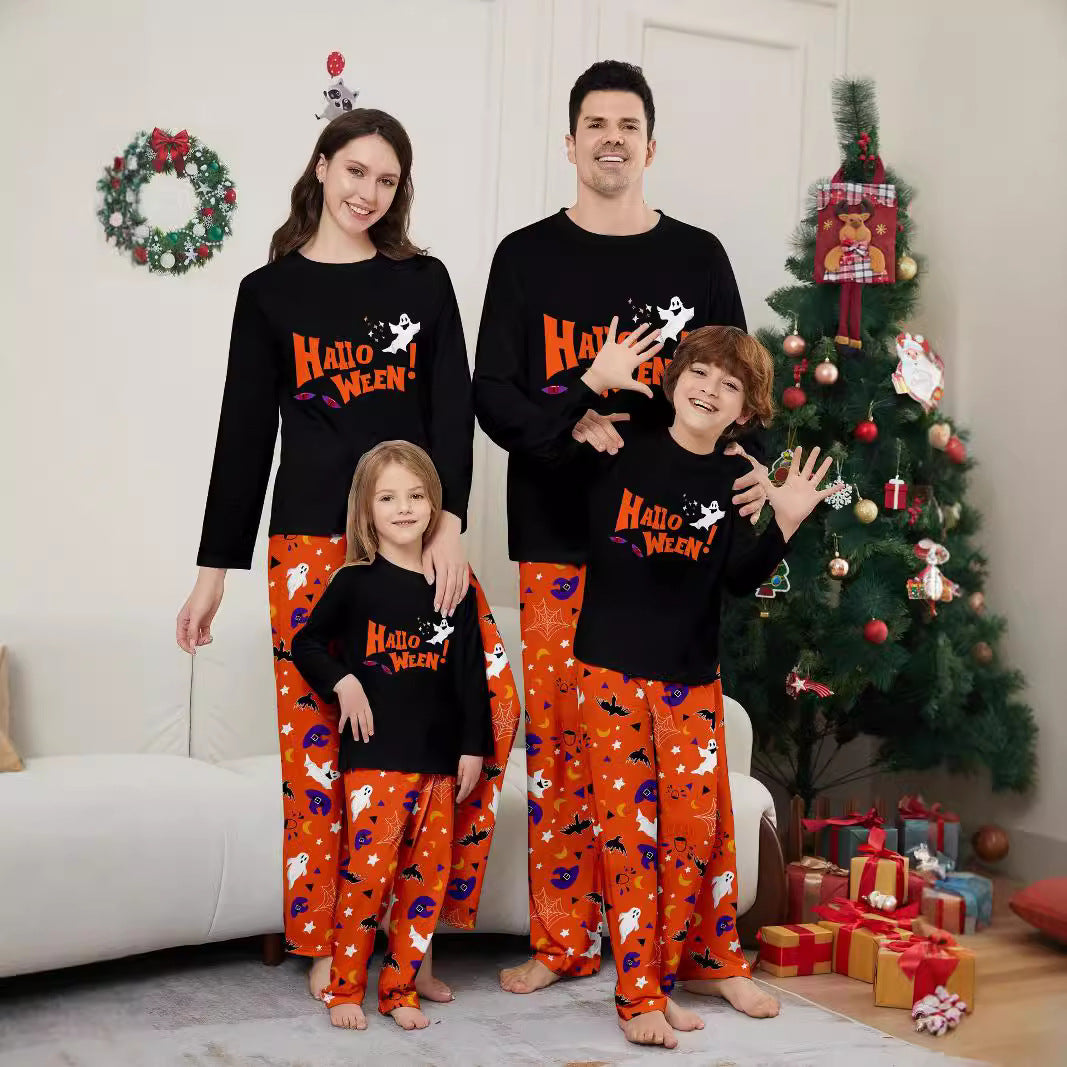 Partnerlook Pyjama-Set mit Augen-Print