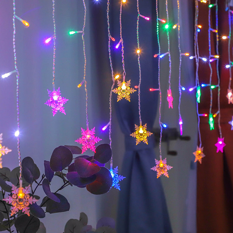 LED-Schneeflocken-String mit Farbwechsel – Bild 8 | LuxeStyle