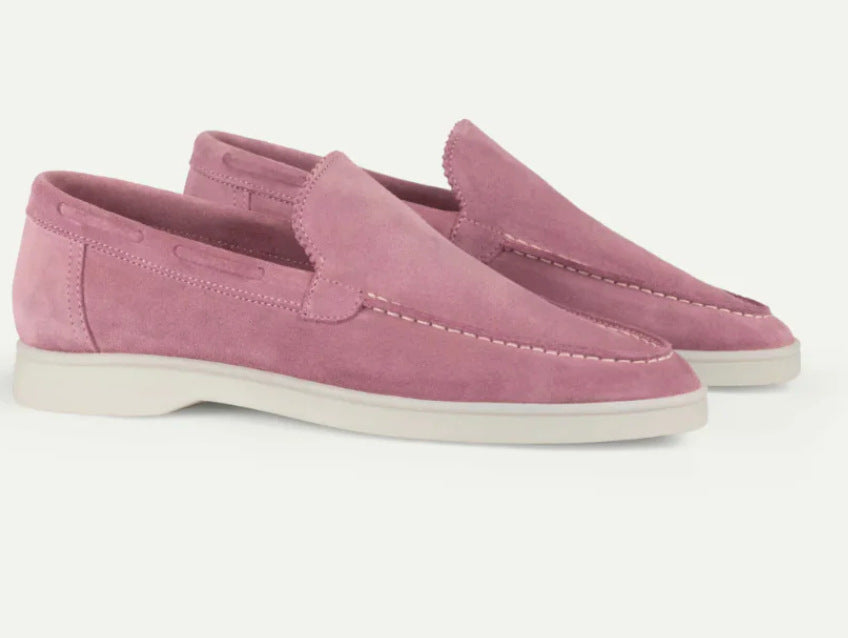 Himmelblaue Suedesneaker – Bild 6 | LuxeStyle