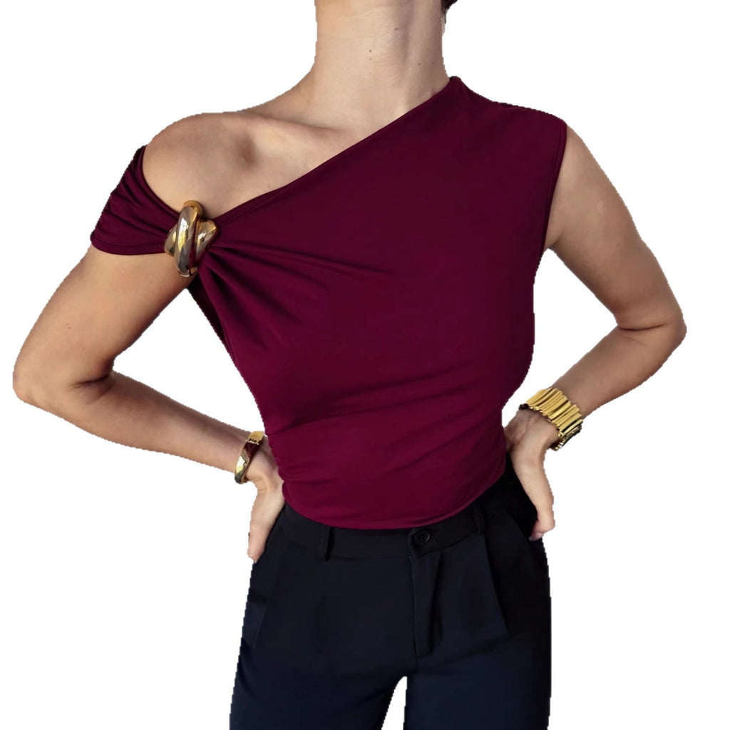 Elegantes ärmelloses Slimming Top