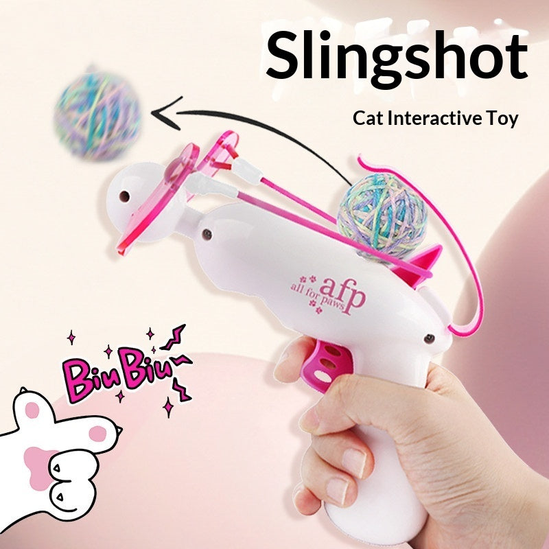 Katzen-Spielzeug mit Ball-Katapult – Bild 2 | LuxeStyle