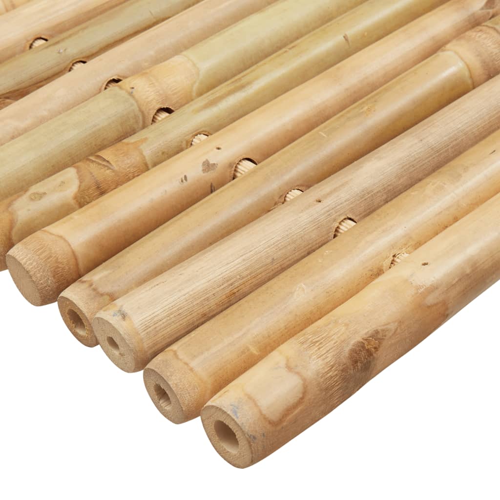 2er-Set Bambus-Badematten