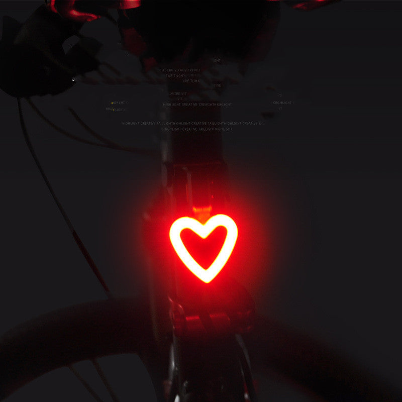 USB-Fahrrad-Rücklicht mit Leuchtmodi