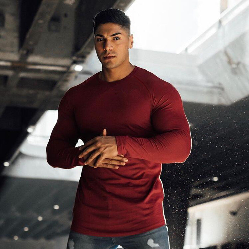 Langarm‑Muskel‑Fit‑T-Shirt – Bild 2 | LuxeStyle
