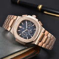 Nautilus Herrenuhr mit Stahlarmband