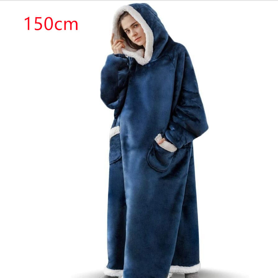 XXL Hoodie-Decke mit Taschen für Sie & Ihn
