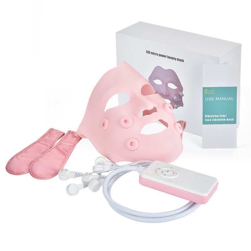 LED-Farblichtmaske mit Vibrationsmassage – Bild 2 | LuxeStyle