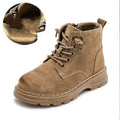 Weiche Leder-Cotton-Boots für Kinder