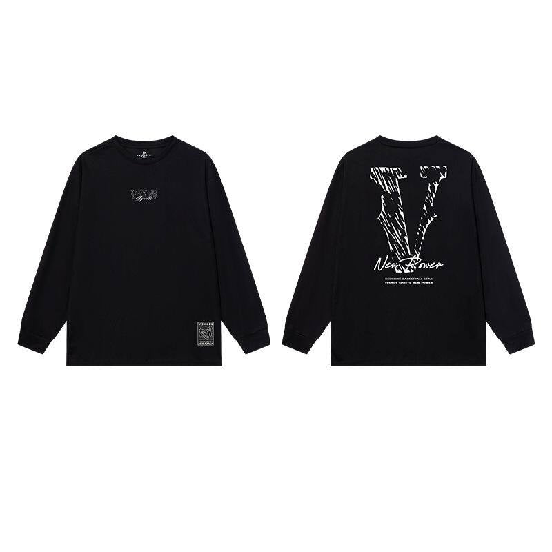 Langärmliges Basketball-T-Shirt | LuxeStyle
