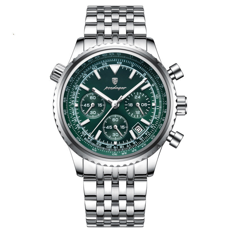 Herren-Armbanduhr aus Leder