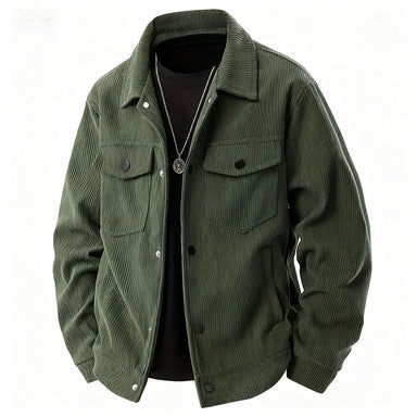 Sportliche Freizeitjacke mit Revers für Herren