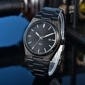 Elegante Herrenquarzuhren mit Stahlband