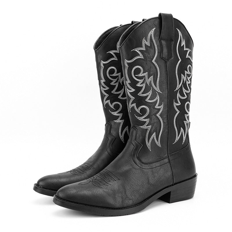 Retro High Leg Boots für Herren