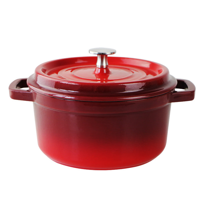 Gusseisen-Emaille-Topf 22cm – Bild 2 | LuxeStyle