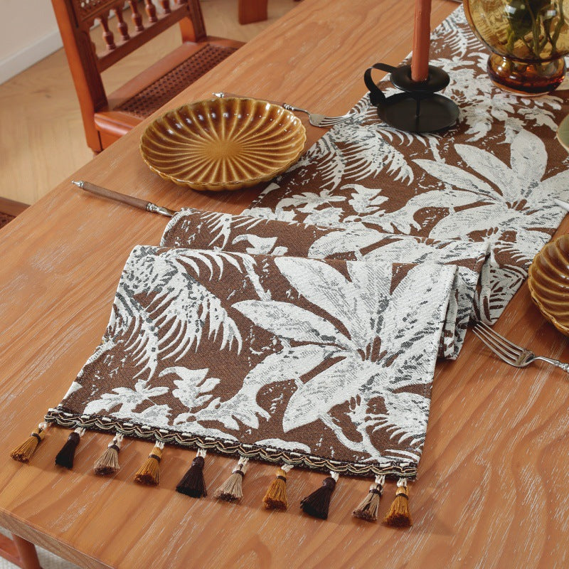Tischläufer mit Quasten und Jacquardmuster – Bild 3 | LuxeStyle