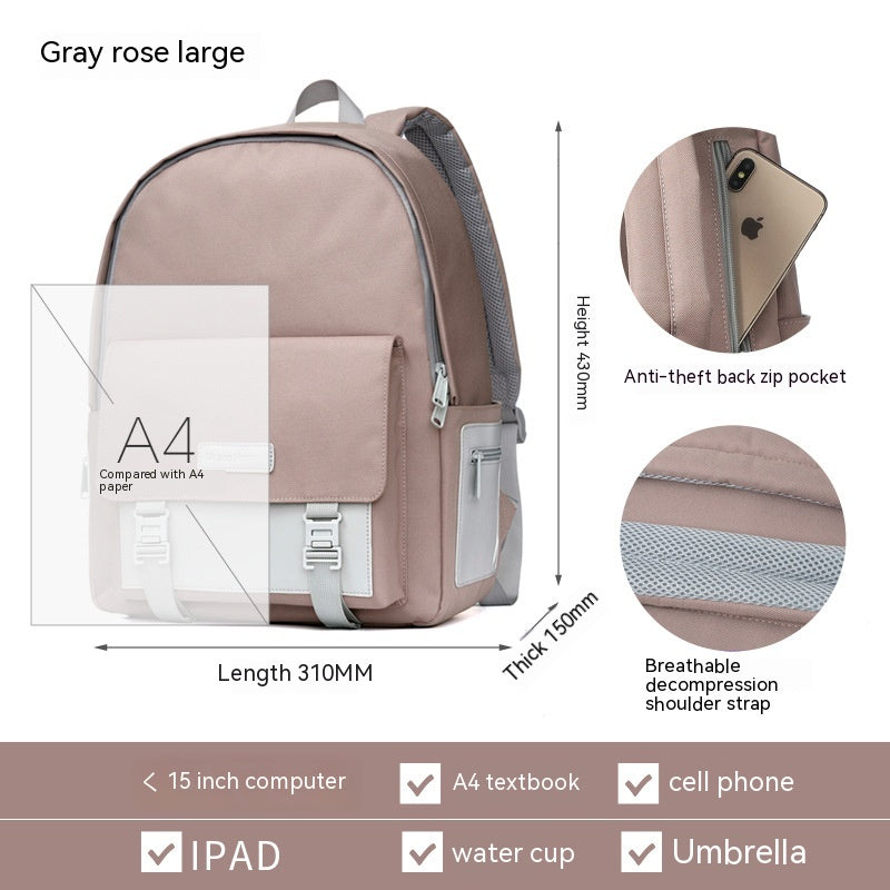 Vielseitiger Reise-Rucksack mit grossem Volumen – Bild 8 | LuxeStyle