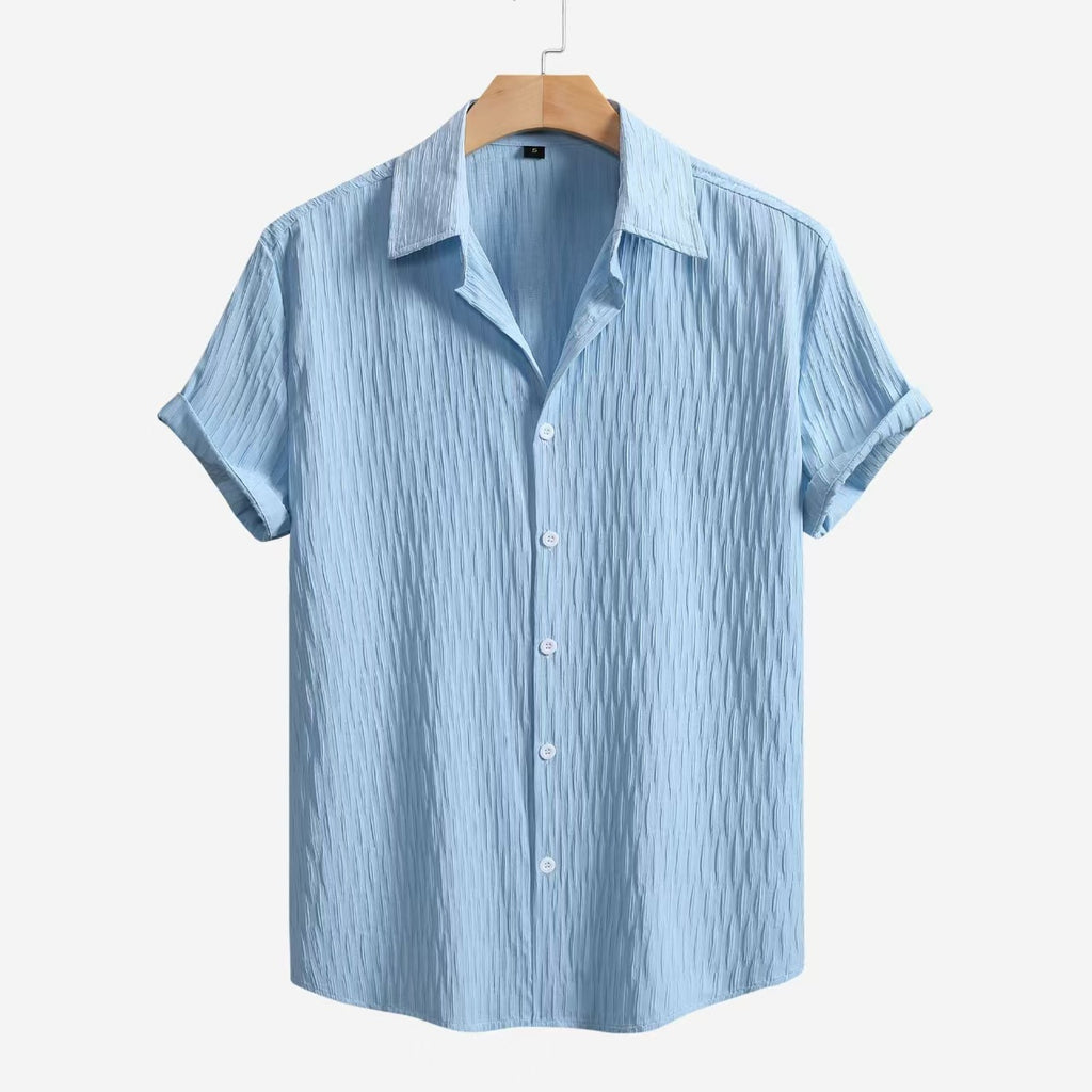Herren Lappli-Stil Strandmode-Casual-Hemd