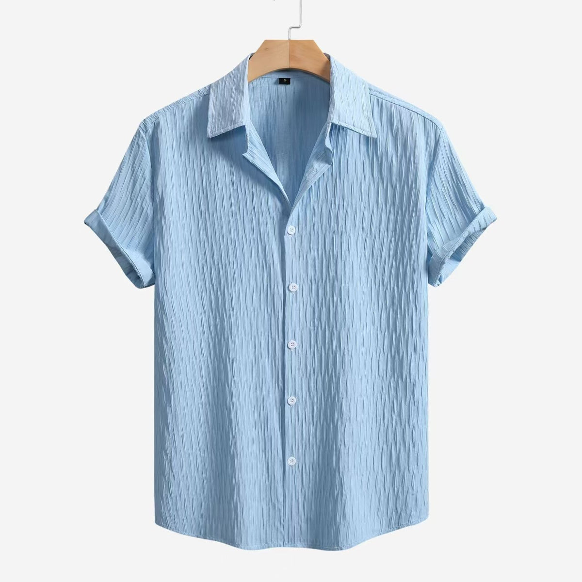 Herren Lappli-Stil Strandmode-Casual-Hemd