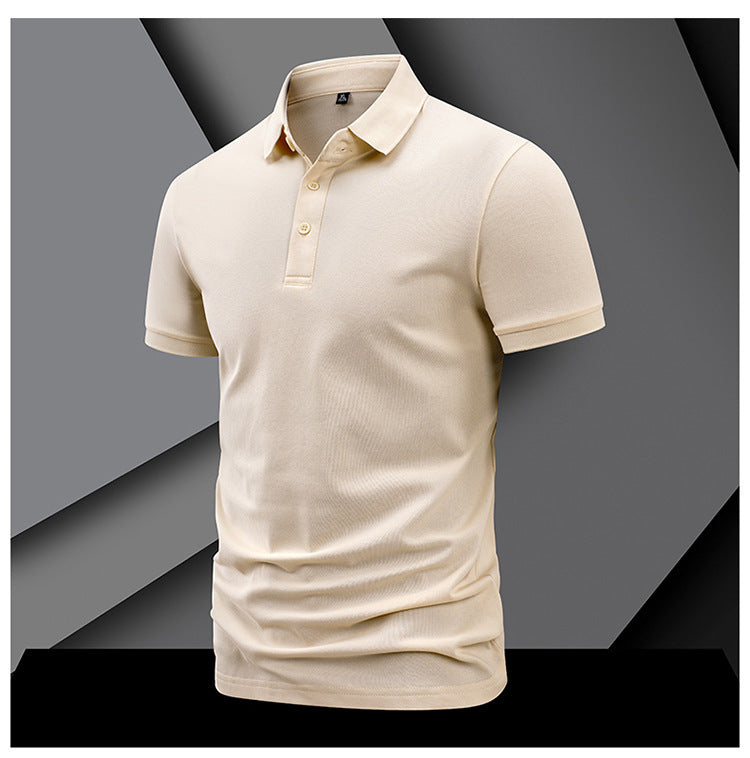 Legeres Kurzarm-Polohemd mit Revers