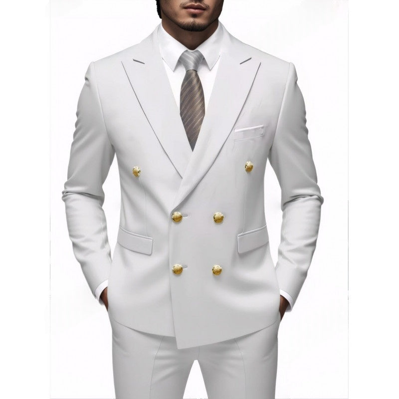 Doppelreihiger Casual Blazer für Herren