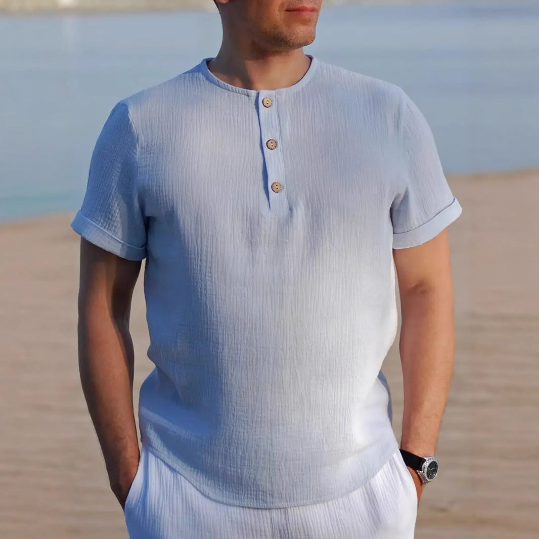 Herren-Sommershirt «Breeze» – leicht & atmungsaktiv