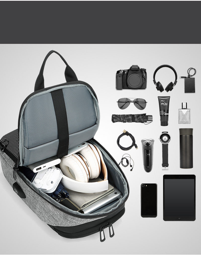 Reise-Tasche für Brustbereich – Oxford / PVC – Bild 5 | LuxeStyle