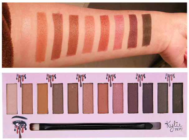 Kelly Lidschatten-Palette, 12 Farben matt – Bild 6 | LuxeStyle