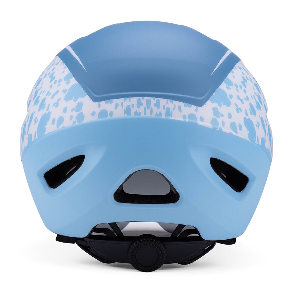 Kinder Velohelm mit Magnetbrille