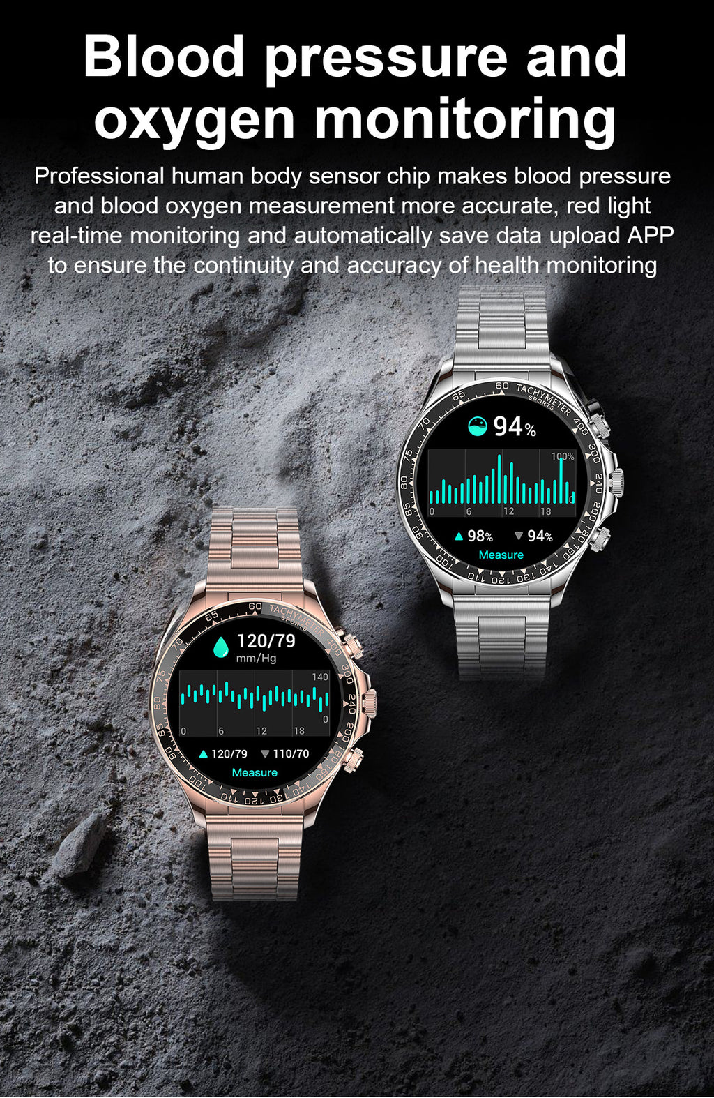 Smartwatch EX108 mit Bluetooth-Telefonie – Bild 12 | LuxeStyle