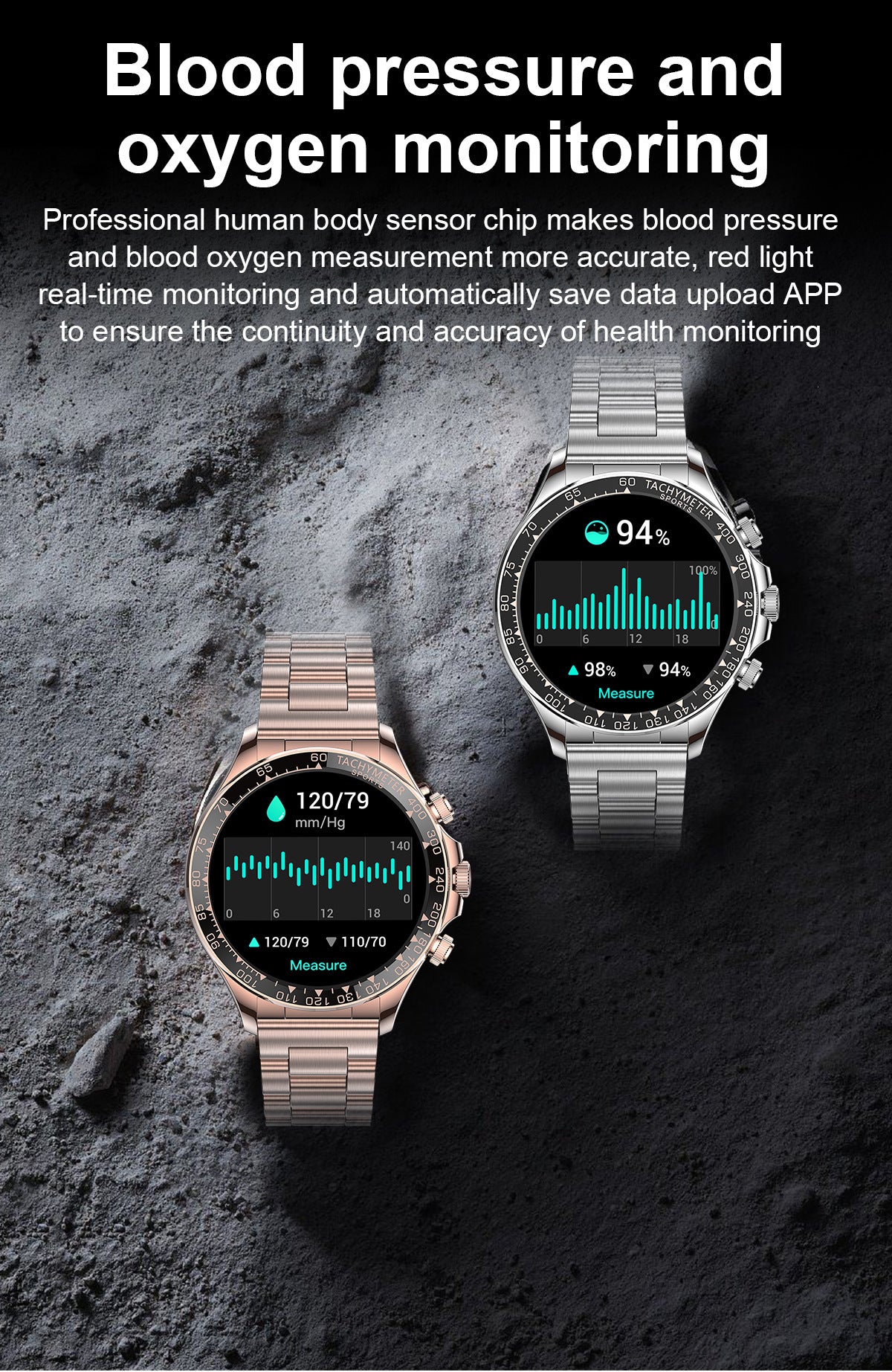 Smartwatch EX108 mit Bluetooth-Telefonie – Bild 12 | LuxeStyle