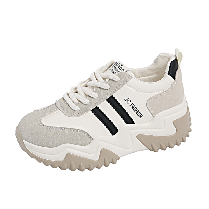 Stylische Casual Plateau-Sneaker