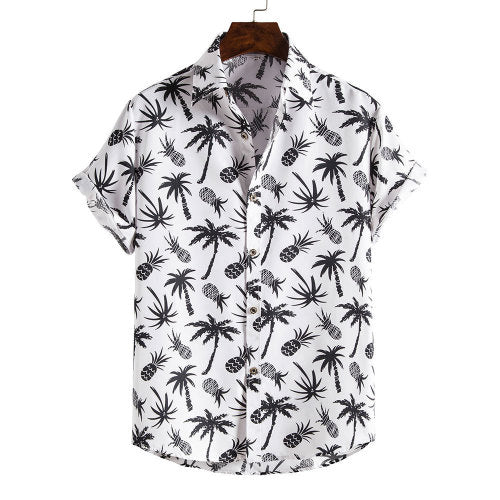 Hawaii Hemd mit Blumenmuster für Herren – Bild 4 | LuxeStyle