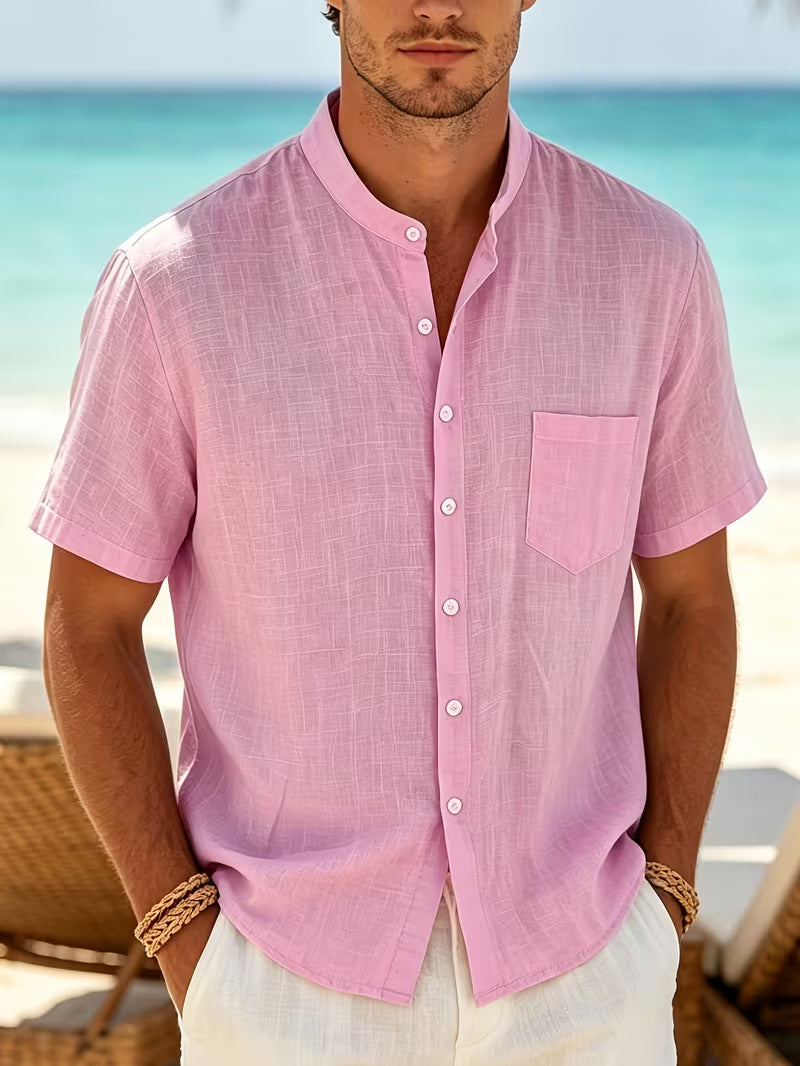 Bambus- und Baumwoll-Shirt mit Blumenmuster – Bild 9 | LuxeStyle
