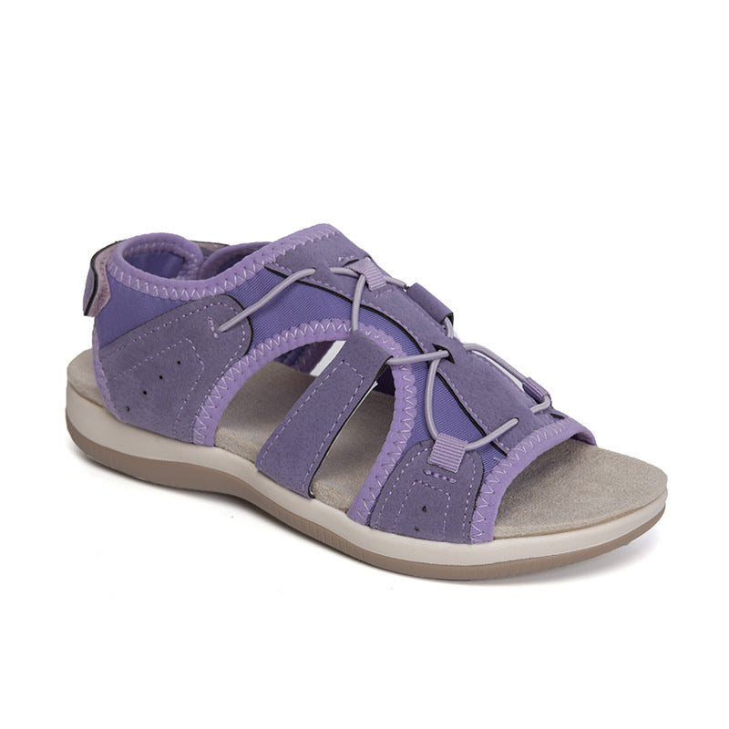 Roman Sandalen mit Rundzehen – Low Cut | LuxeStyle