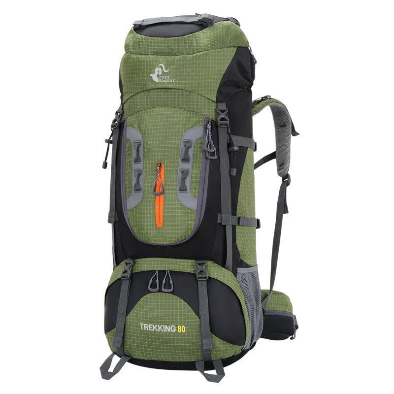 Männlicher Outdoor-Hiking-Rucksack 80L – Bild 8 | LuxeStyle