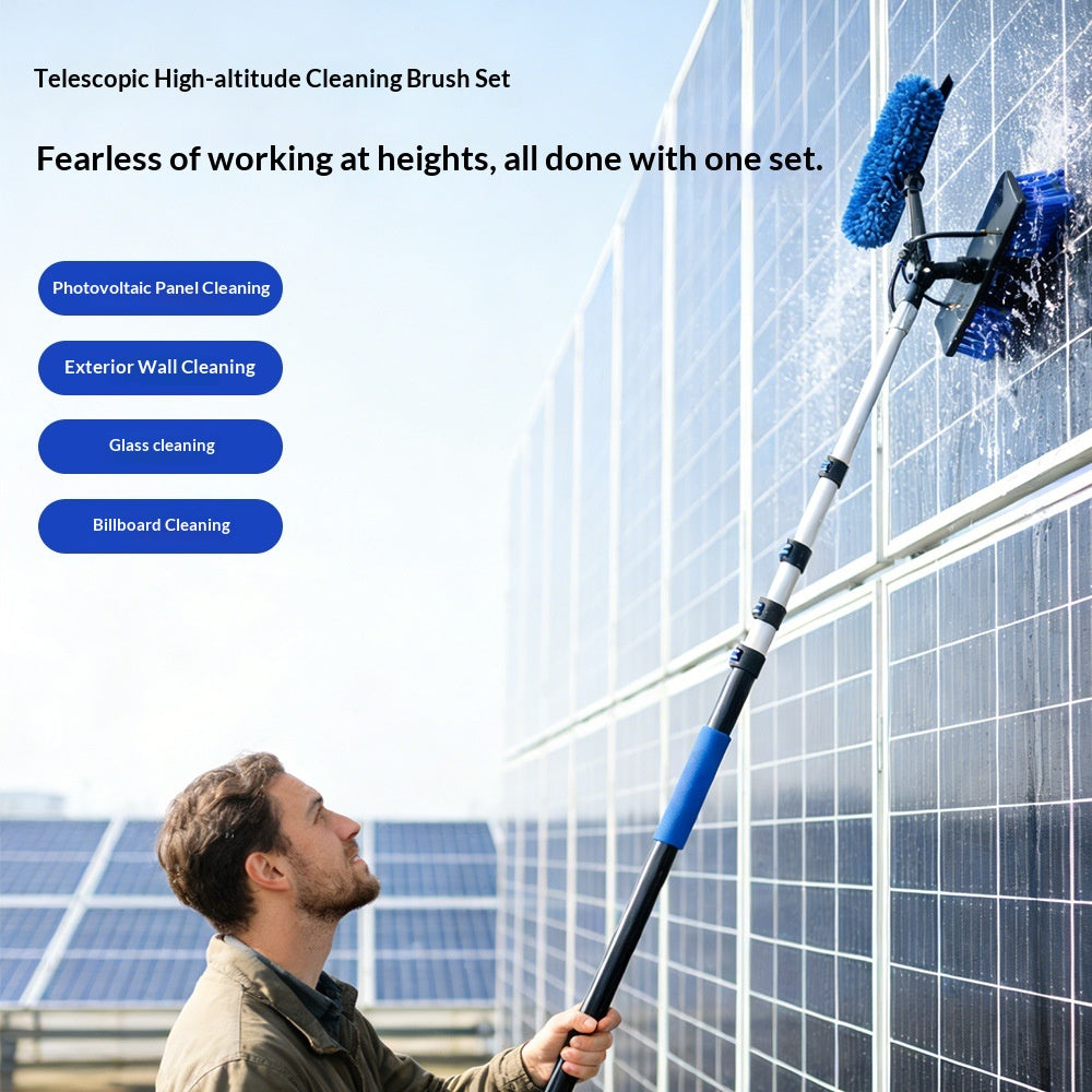 Solar-Reinigungsbürste