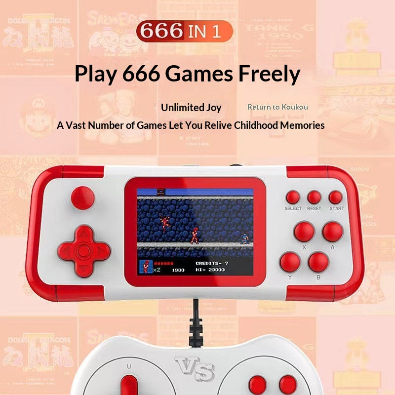 HD Mini-Handheld-Konsole für zwei Spieler