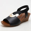 Komfortable Keilabsatz Sandalen – Bild 6 | LuxeStyle