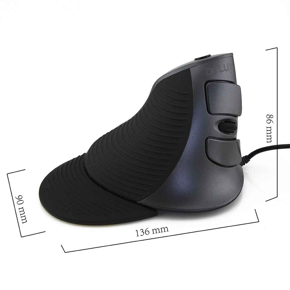 Ergonomische vertikale Maus