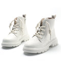 Kinderstiefel mit Frontbinde, TPR-Sohle, Mikrofasertops – Bild 6 | LuxeStyle