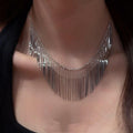 Silberner Tassel-Schmuck