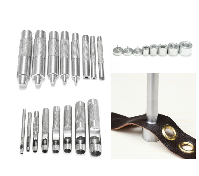 Ösen-Stanzwerkzeug-Set 3.5 mm | LuxeStyle