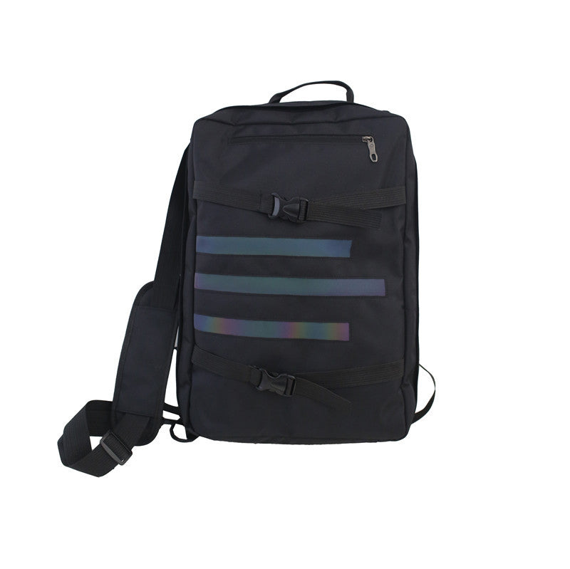 Reflektierender Retro Crossbody Rucksack – Bild 1 | LuxeStyle