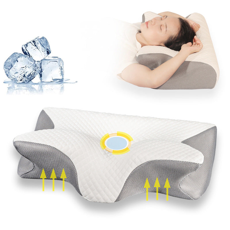 Memory-Schaum Kissen mit Nackenstütze – Bild 6 | LuxeStyle