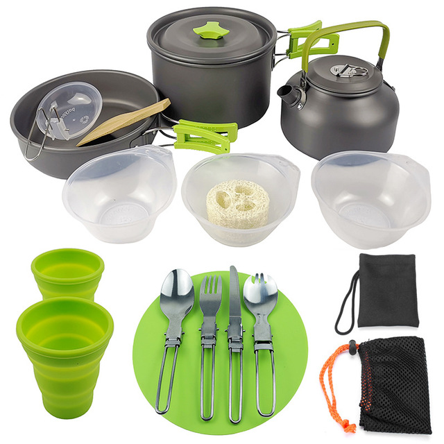 Outdoor Kochset, faltbar – Bild 5 | LuxeStyle