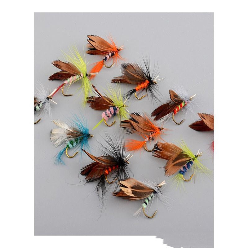 12er Set Insekten-Angelhaken