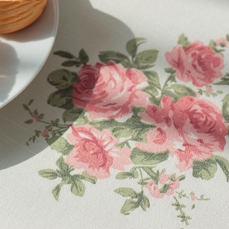 Retro Blumenmuster Sofaüberwurf – Bild 3 | LuxeStyle
